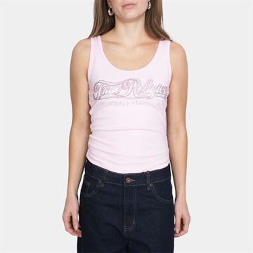 True Religion Crystal Square Neck Rip Tank Fairytale